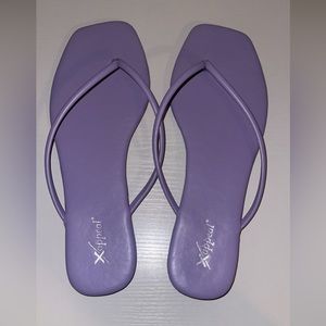 Worn a couple times Xappeal flip flops
